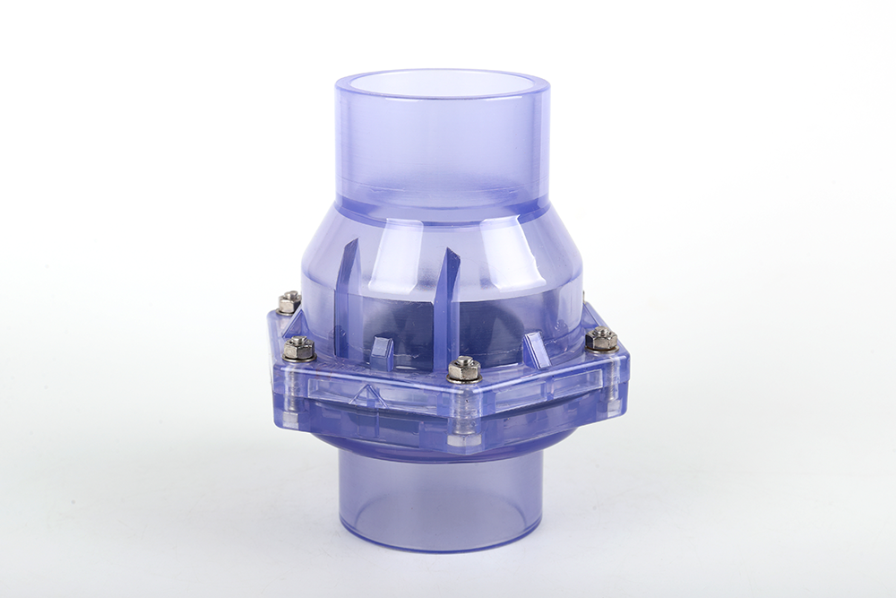 民权透明翻板式止回阀